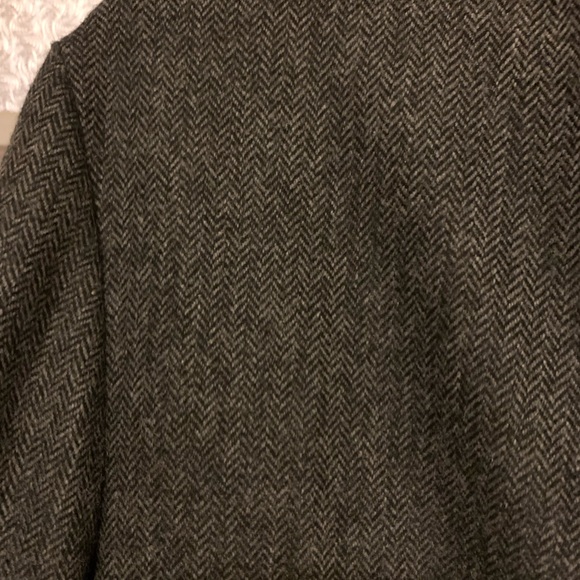 Zara Herringbone Blazer, without a lapel - Picture 4 of 12
